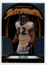 2025 Panini Prizm Black Talismen Ray Lewis #18