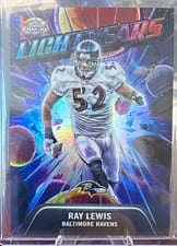 2025 Topps Cosmic Chrome Light Years Ray Lewis #LY-16 card