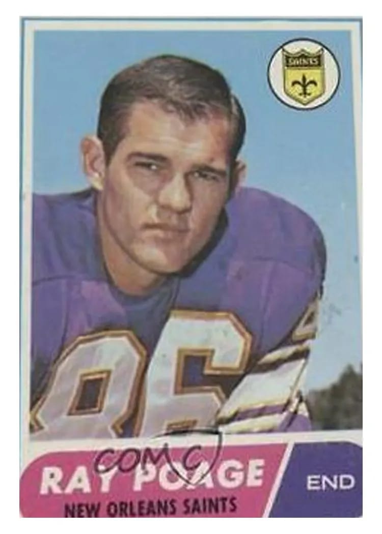 1968 Topps Ray Poage #30 card