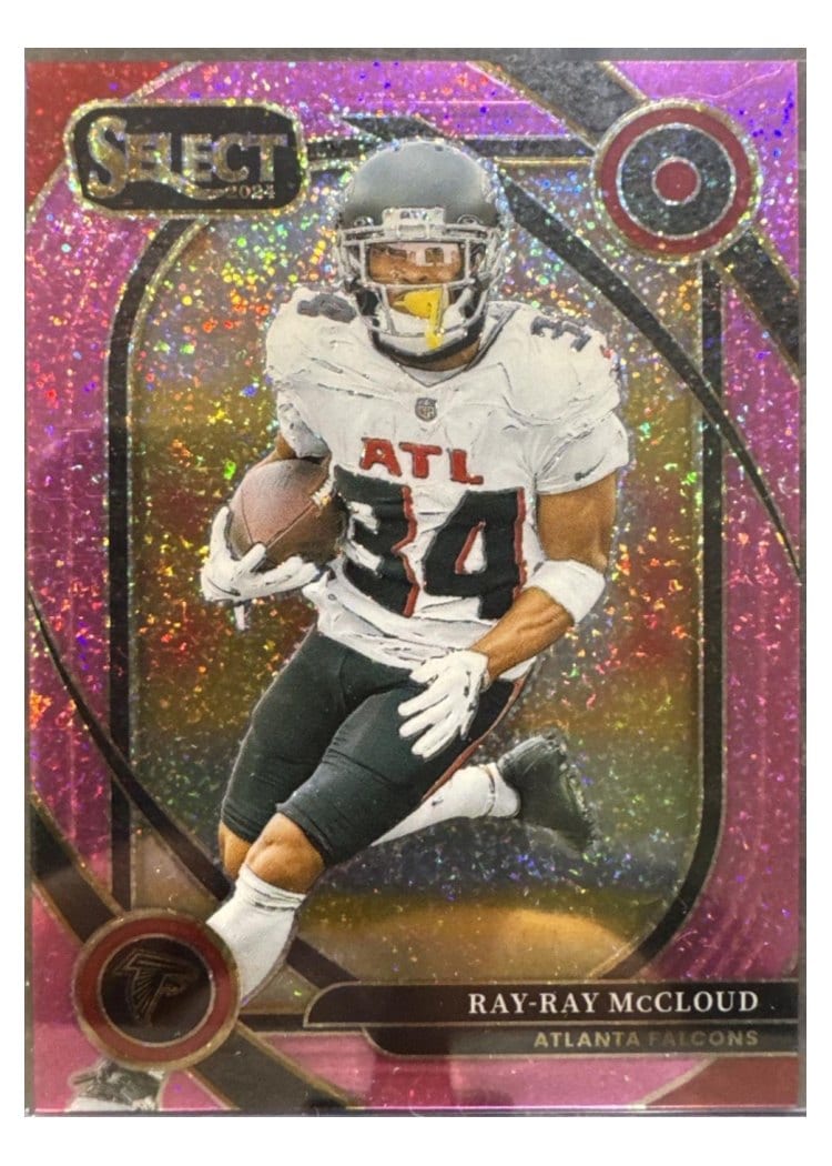 2024 Panini Select Base Set Ray-Ray McCloud Pink Glitter Prizm #289 card