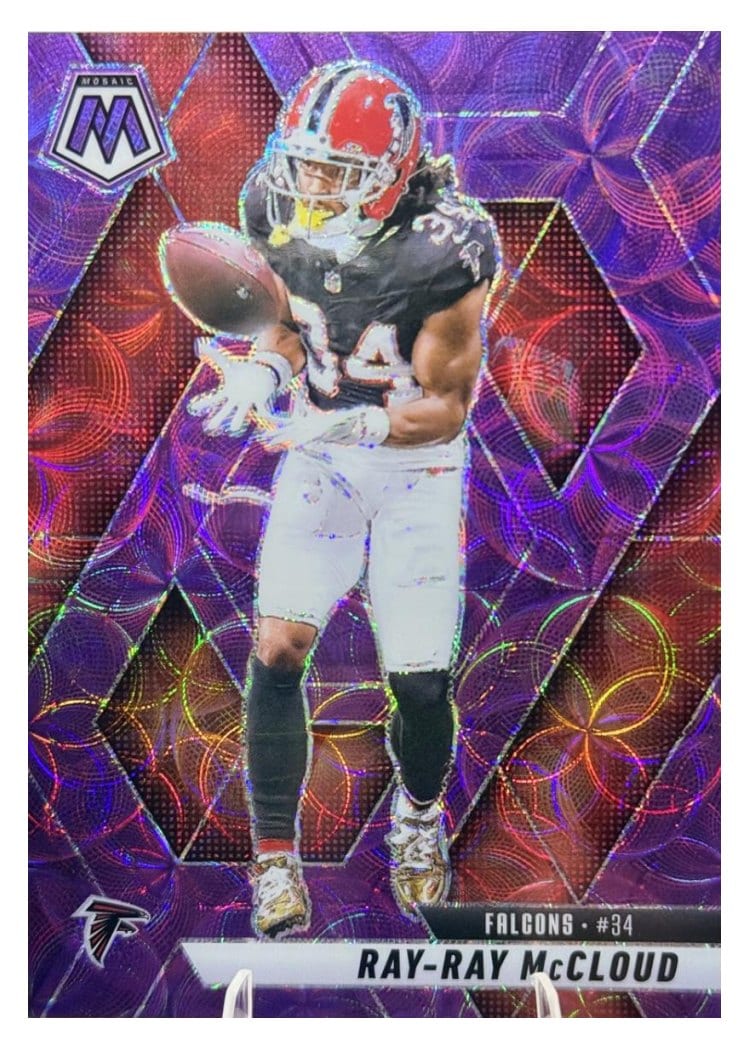 2025 Panini Mosaic Base Set Ray-Ray McCloud Purple Scope #95 card
