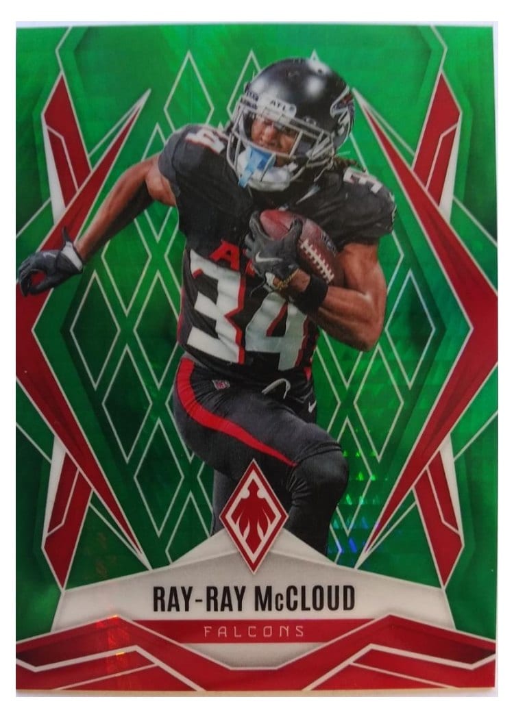2025 Panini Phoenix Base Set Ray-Ray McCloud Green Hyper #40 card