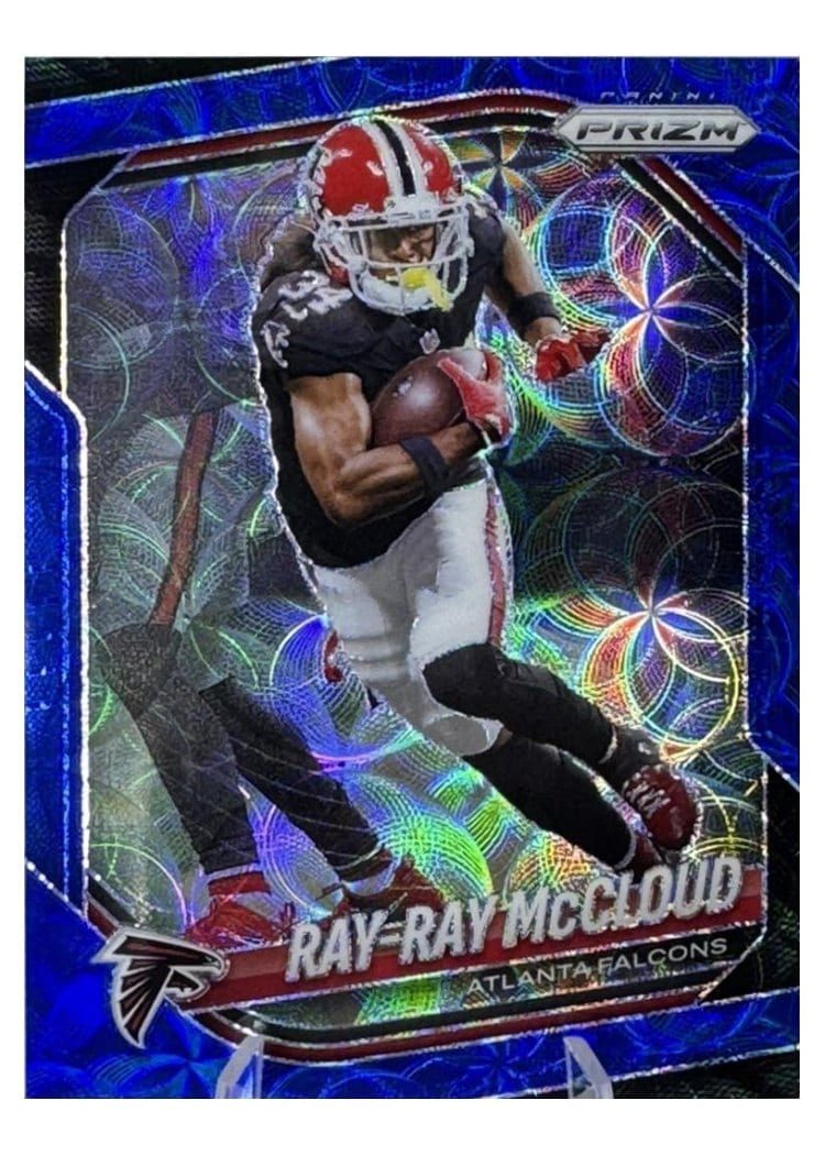 2025 Panini Prizm Base Set Ray-Ray McCloud Blue #34 card