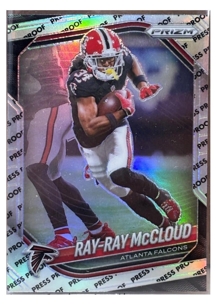 2025 Panini Prizm Base Set Ray-Ray McCloud #34 card