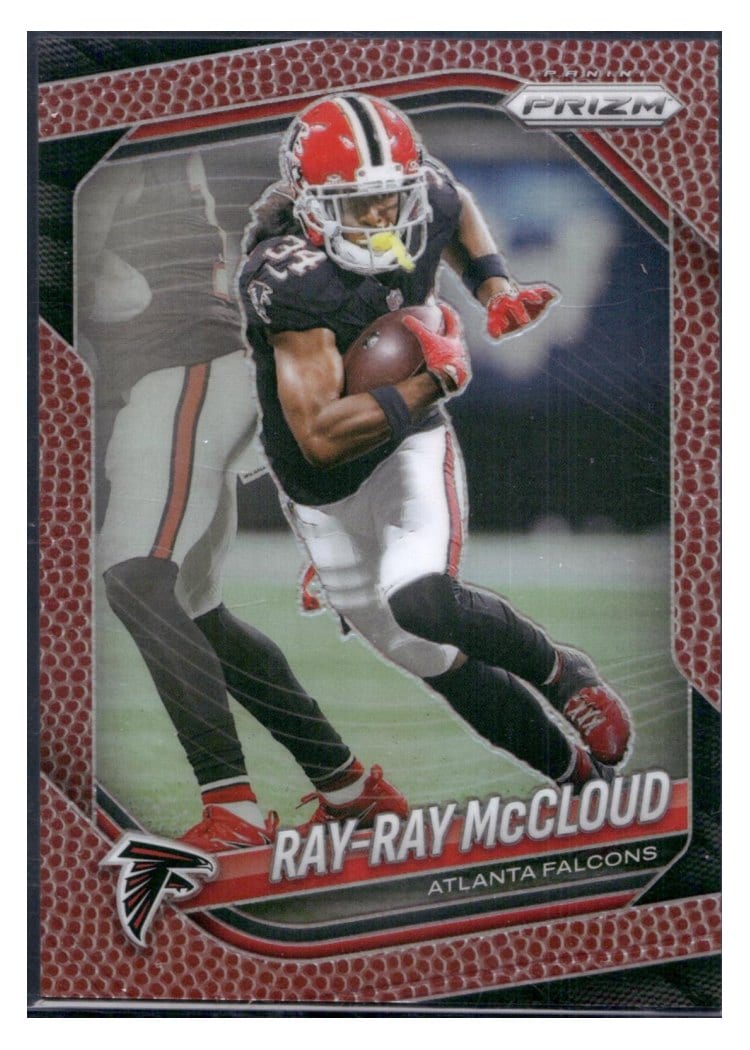 2025 Panini Prizm Base Set Ray-Ray McCloud Pigskin #34 card