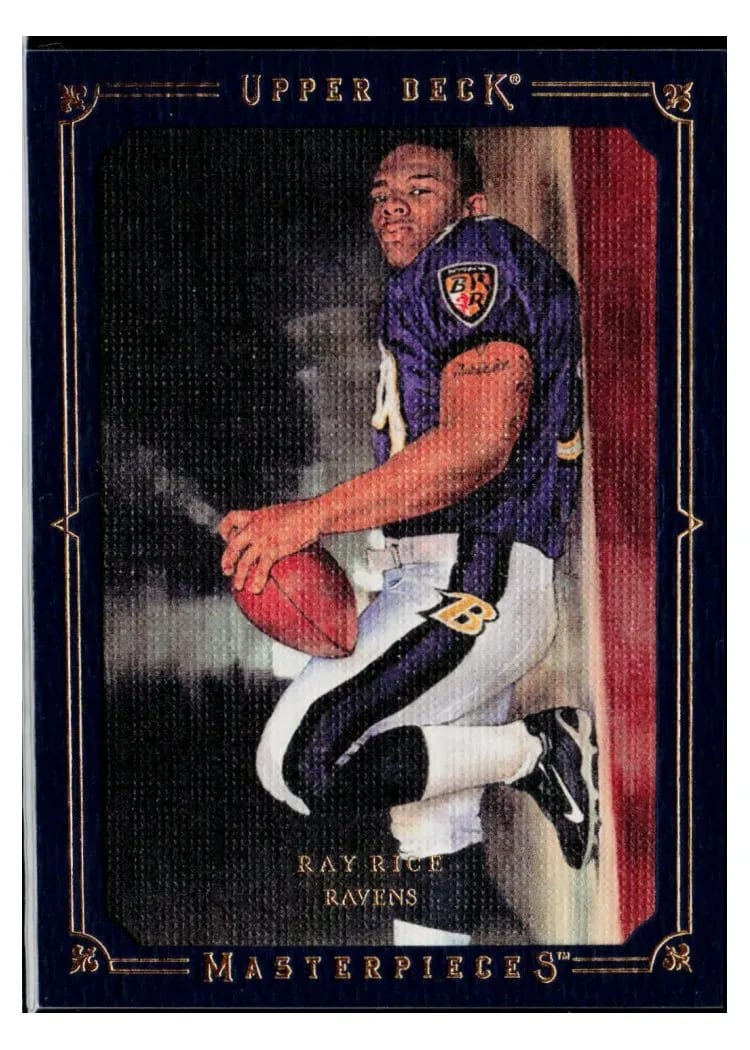 2008 Upper Deck Masterpieces Ray Rice #71 card