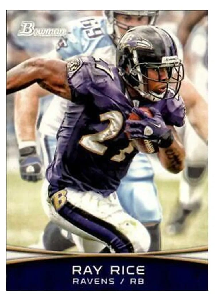 2012 Bowman Ray Rice #60 card