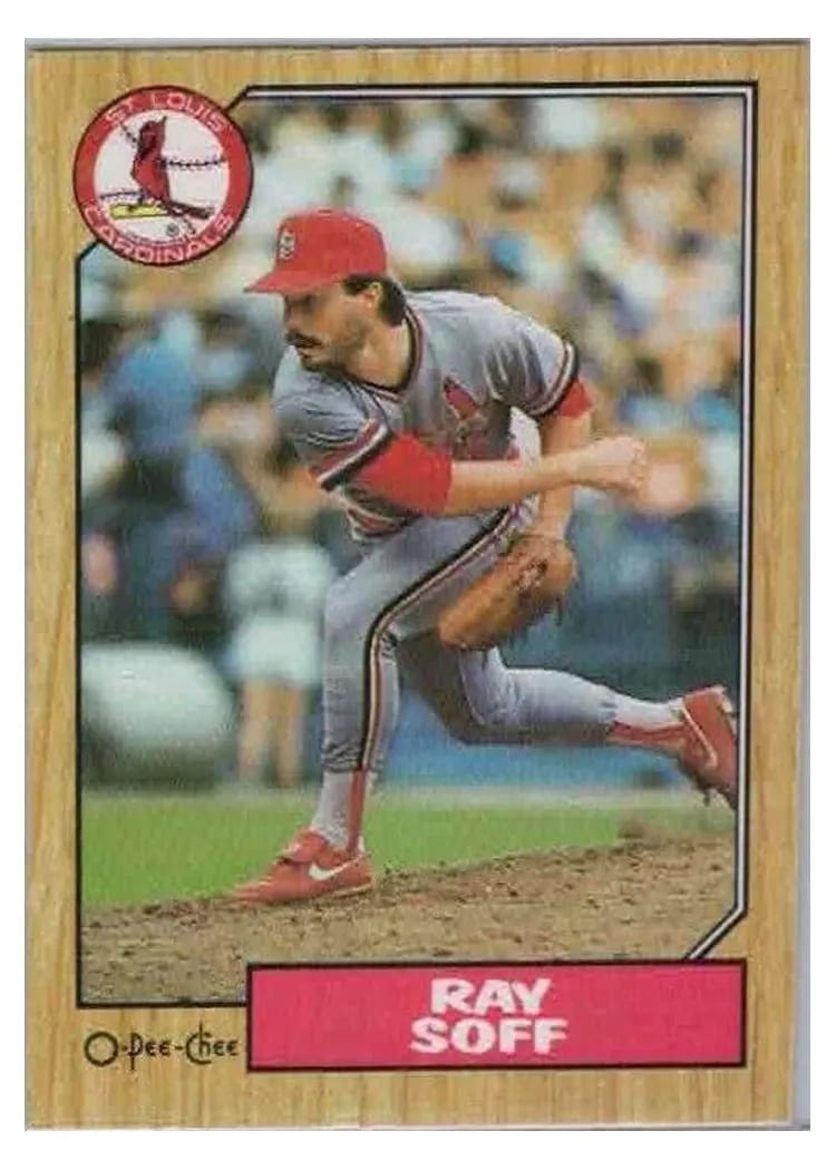 1987 O Pee Chee Ray Soff #96 card