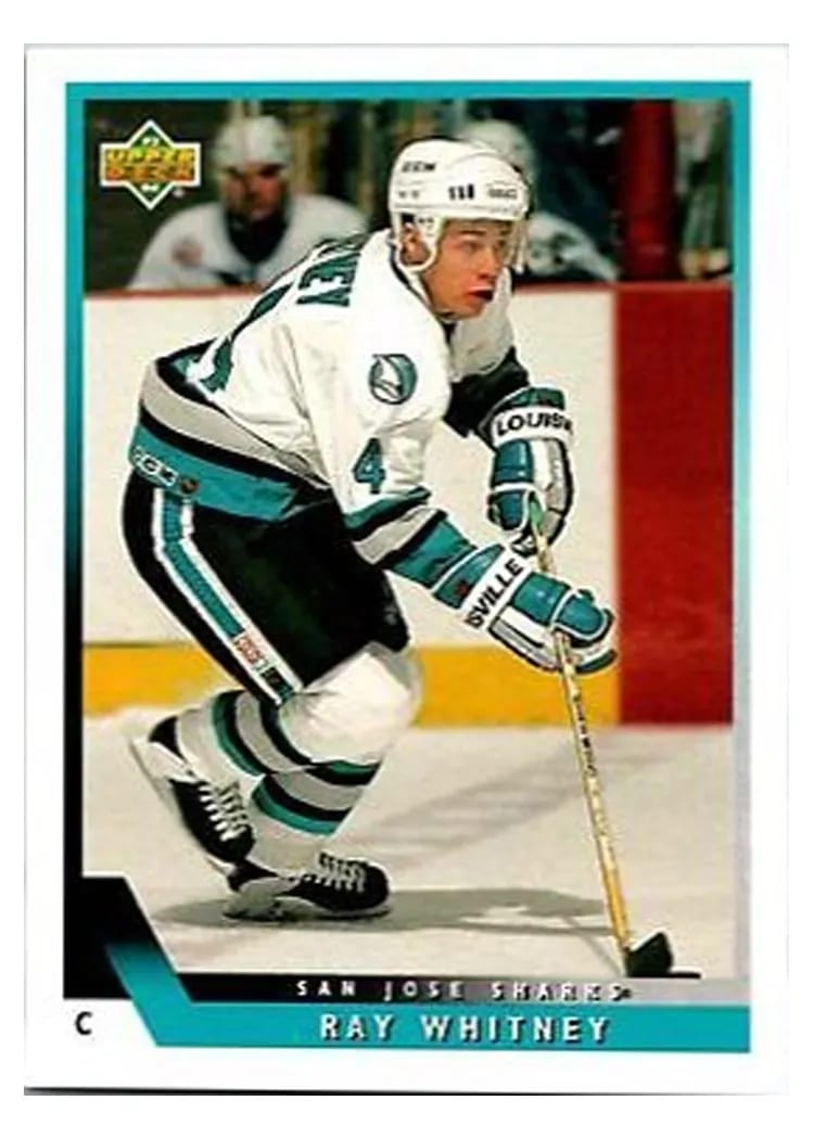 1993 Upper Deck Ray Whitney #4 card