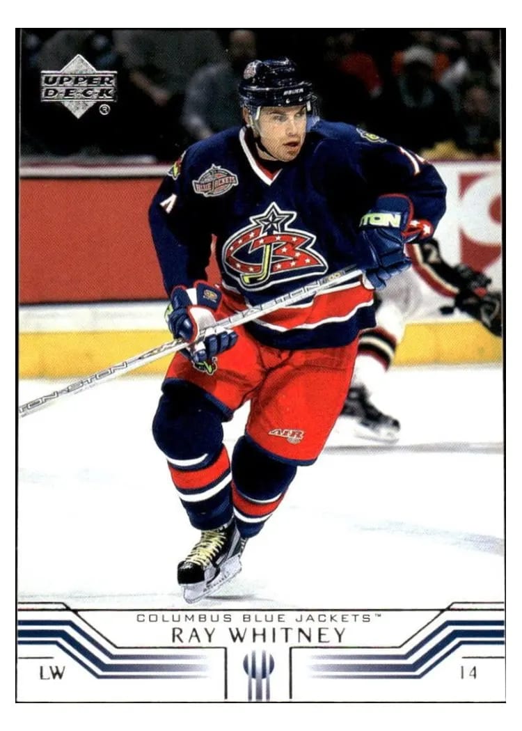 2001 Upper Deck Ray Whitney #50 card