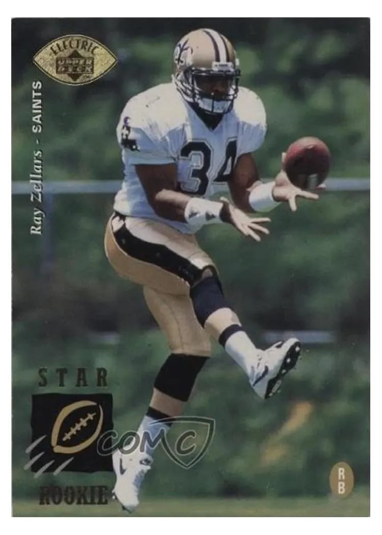 1995 Upper Deck Ray Zellars #23 card