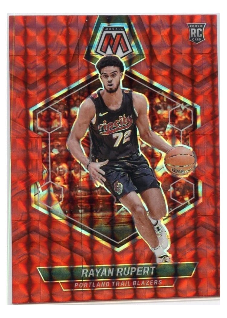 2023-24 Panini Mosaic Base Set Rayan Rupert #232 card