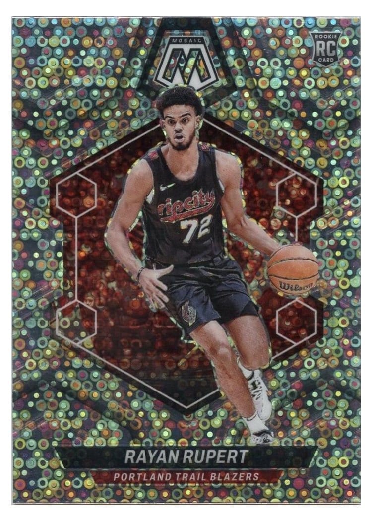 2023-24 Panini Mosaic Base Set Rayan Rupert #232 card