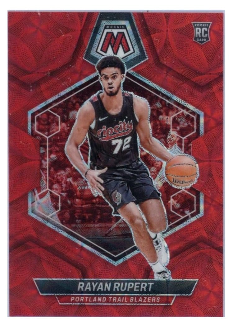 2023-24 Panini Mosaic Base Set Rayan Rupert #232 card