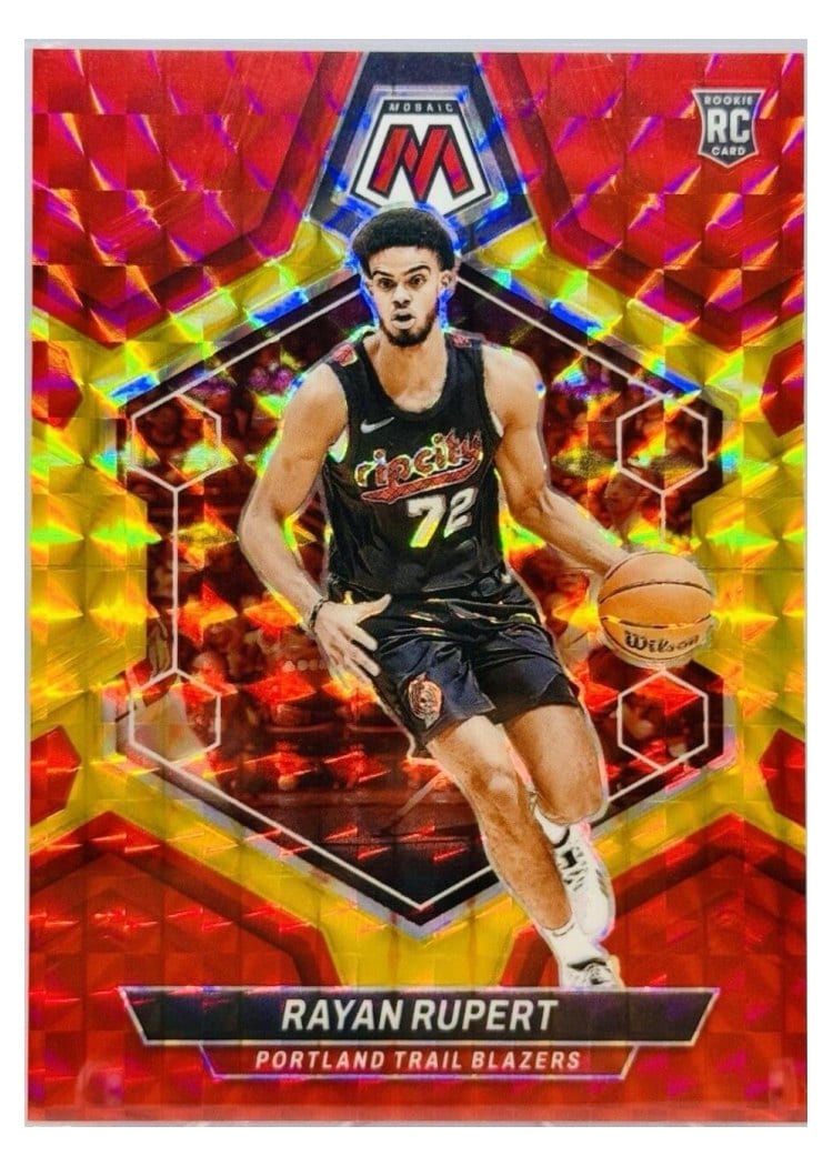 2023-24 Panini Mosaic Base Set Rayan Rupert #232 card