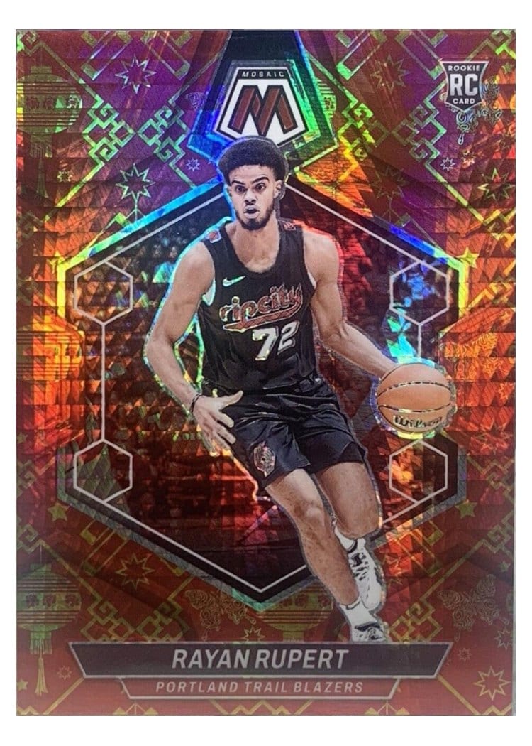 2023-24 Panini Mosaic Base Set Rayan Rupert #232 card