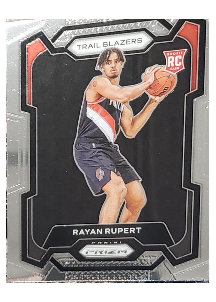 2023-24 Panini Prizm Base Set Rayan Rupert #140 card