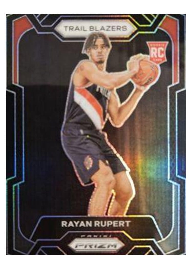 2023-24 Panini Prizm Base Set Rayan Rupert #140 card