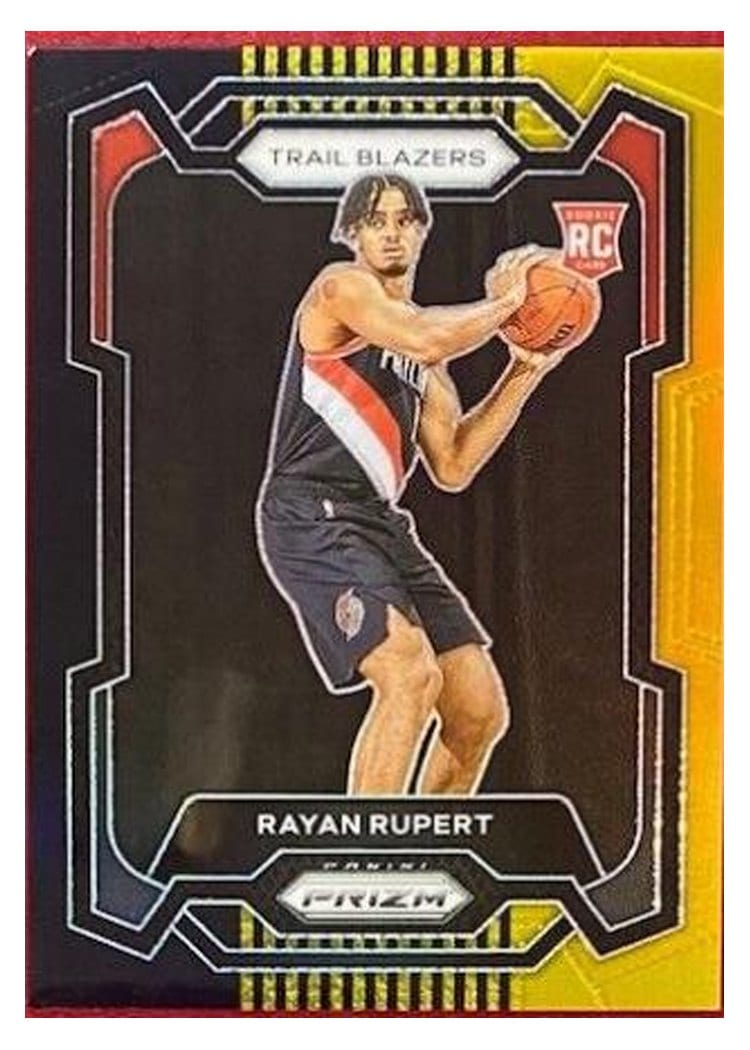 2023-24 Panini Prizm Base Set Rayan Rupert #140 card