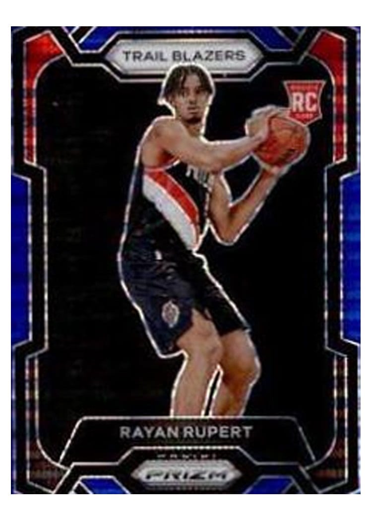 2023-24 Panini Prizm Base Set Rayan Rupert #140 card