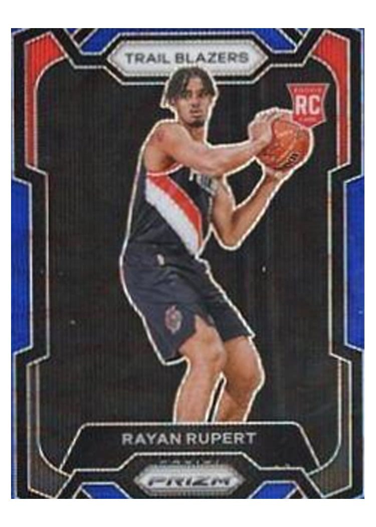 2023-24 Panini Prizm Base Set Rayan Rupert #140 card