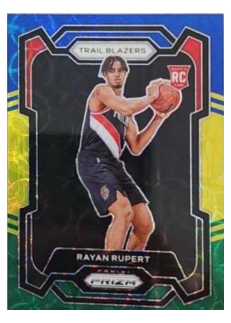 2023-24 Panini Prizm Base Set Rayan Rupert #140 card