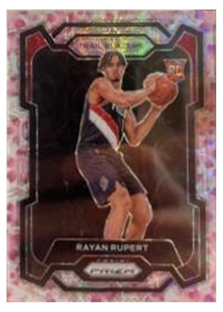 2023-24 Panini Prizm Base Set Rayan Rupert #140 card