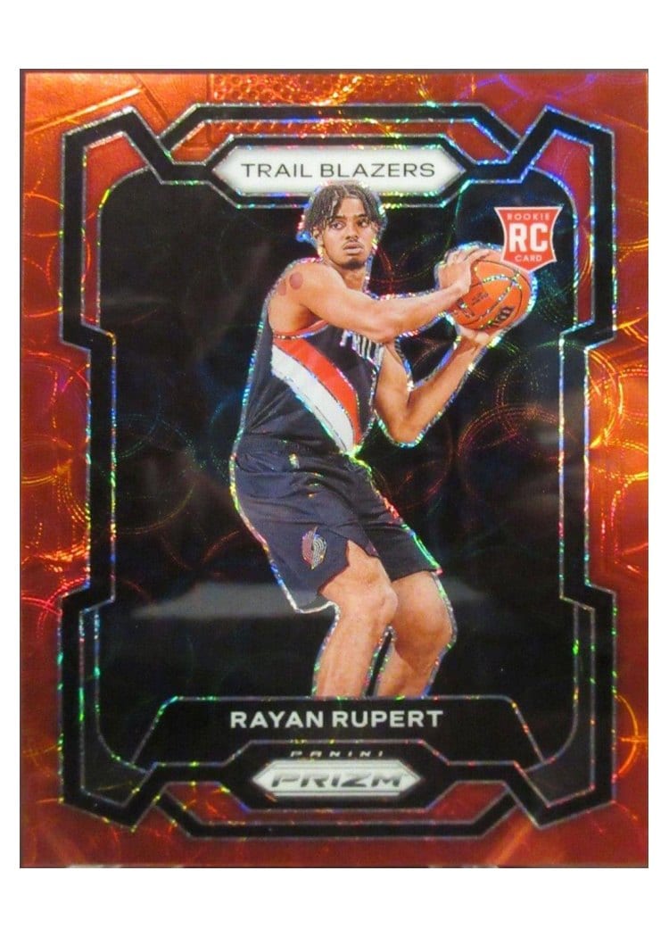 2023-24 Panini Prizm Base Set Rayan Rupert #140 card