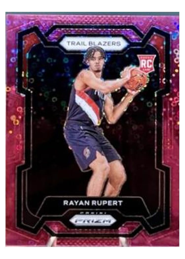 2023-24 Panini Prizm Base Set Rayan Rupert #140 card