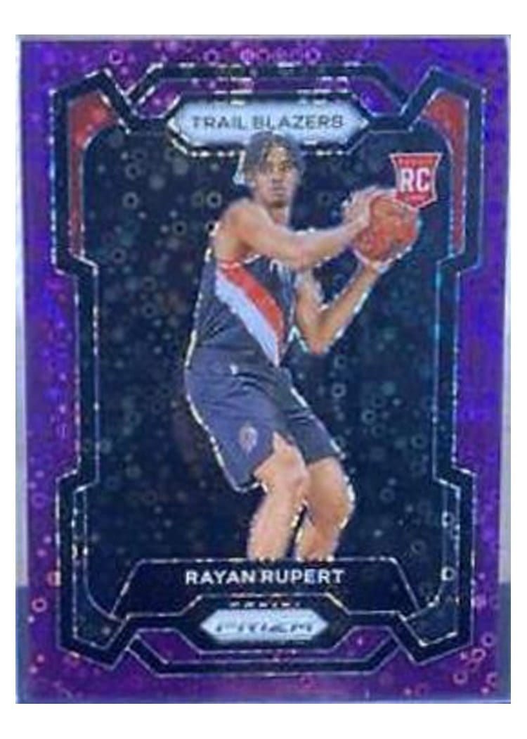 2023-24 Panini Prizm Base Set Rayan Rupert #140 card