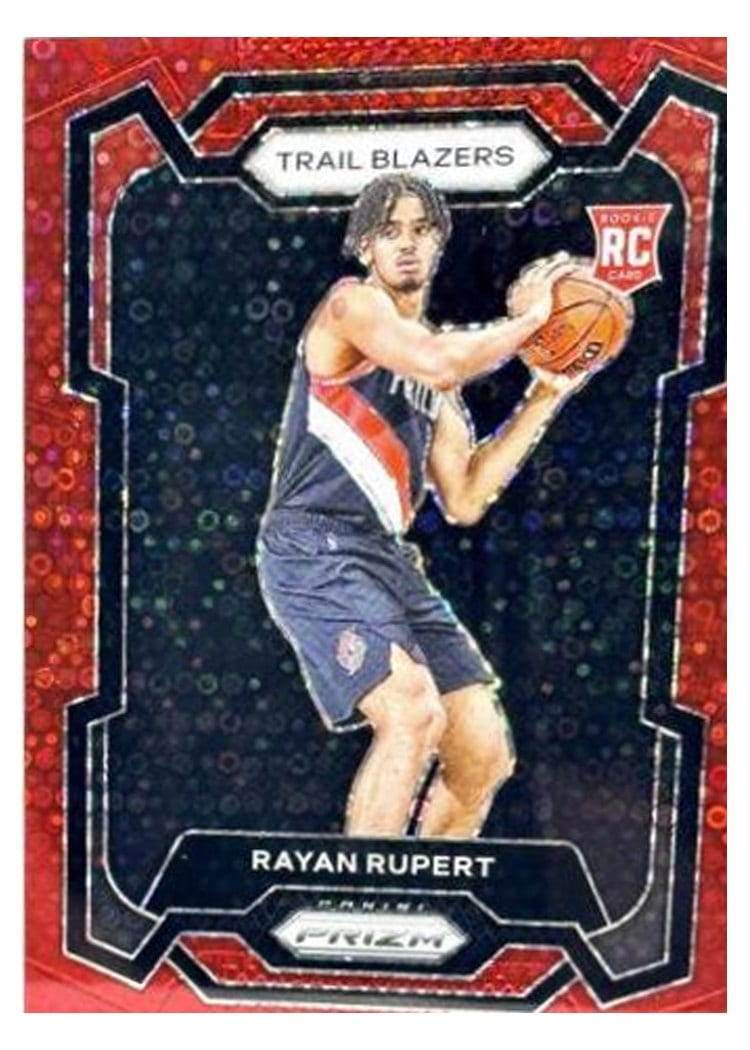 2023-24 Panini Prizm Base Set Rayan Rupert #140 card