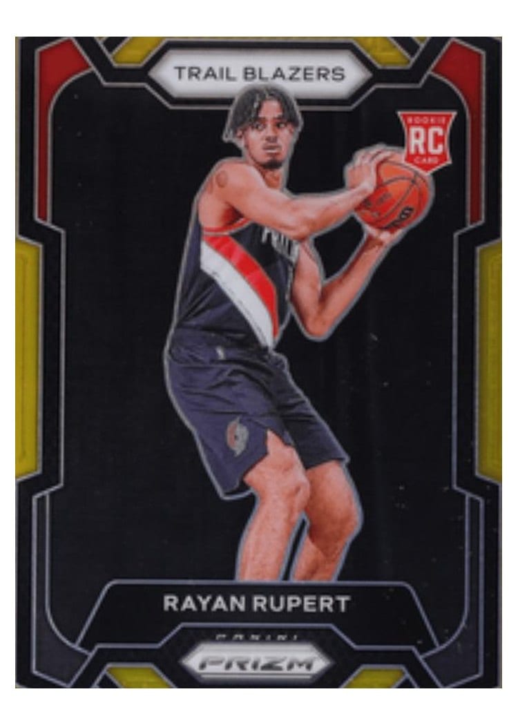 2023-24 Panini Prizm Base Set Rayan Rupert #140 card