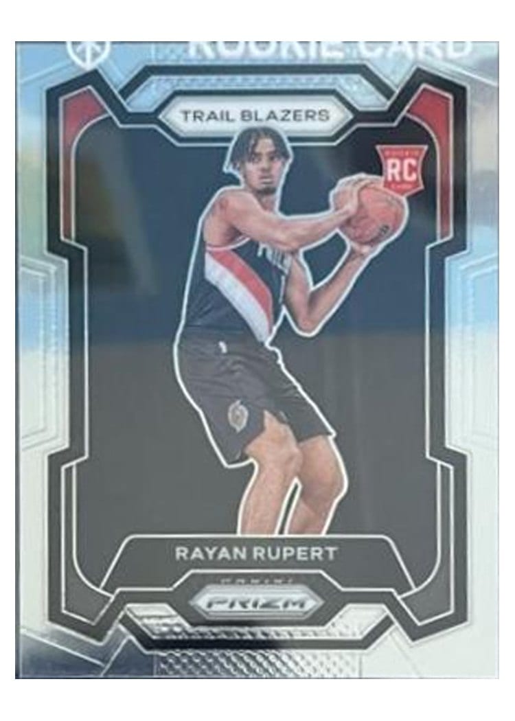 2023-24 Panini Prizm Base Set Rayan Rupert #140 card