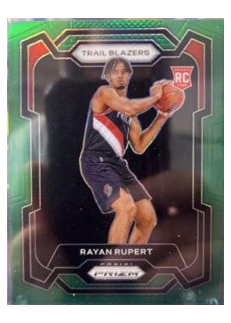 2023-24 Panini Prizm Base Set Rayan Rupert #140 card