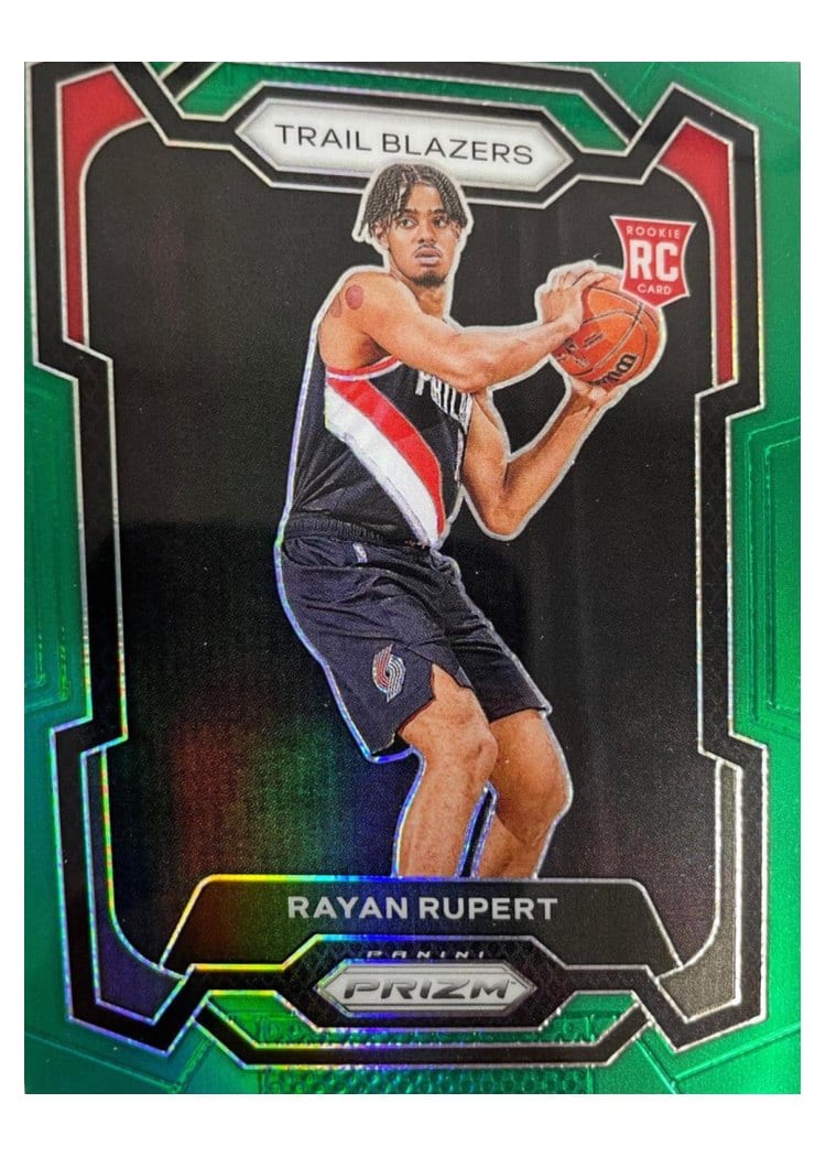 2023-24 Panini Prizm Base Set Rayan Rupert #140 card