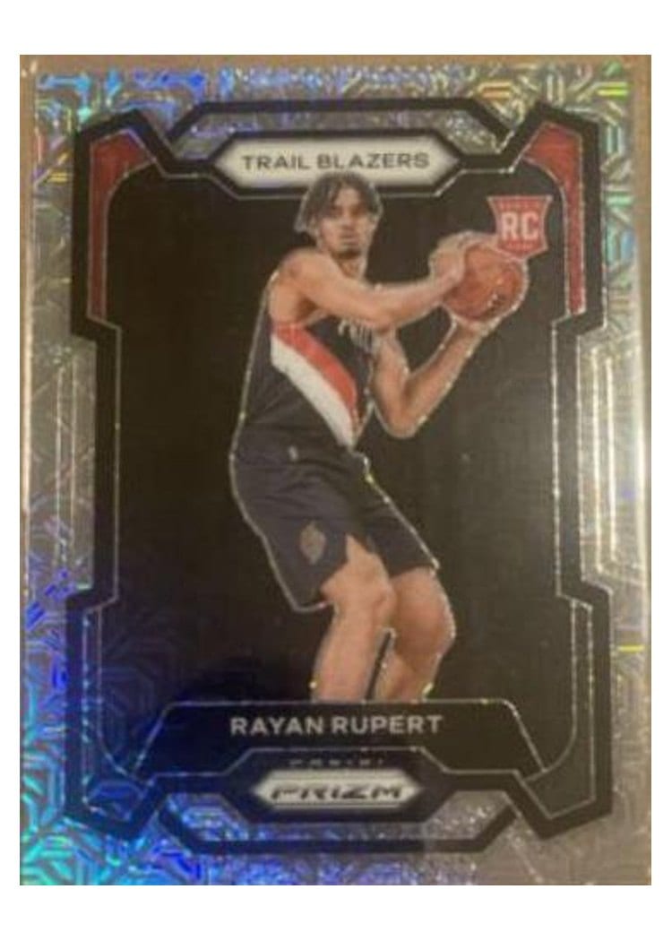 2023-24 Panini Prizm Base Set Rayan Rupert #140 card