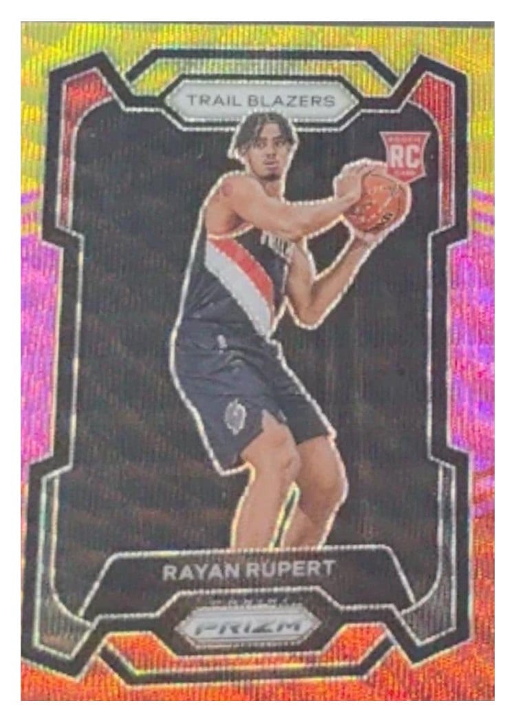 2023-24 Panini Prizm Base Set Rayan Rupert #140 card