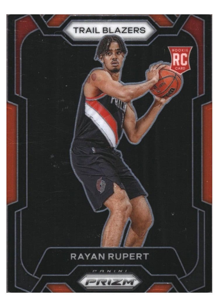 2023-24 Panini Prizm Base Set Rayan Rupert #140 card