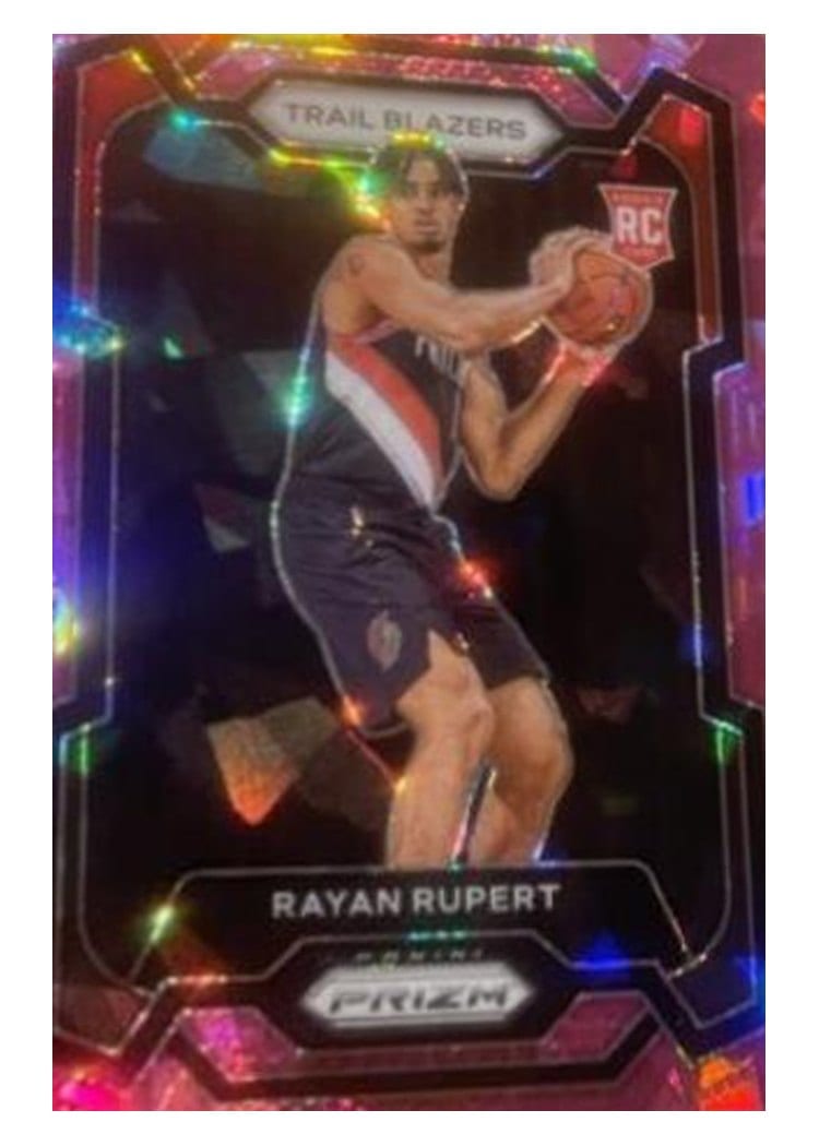 2023-24 Panini Prizm Base Set Rayan Rupert #140 card