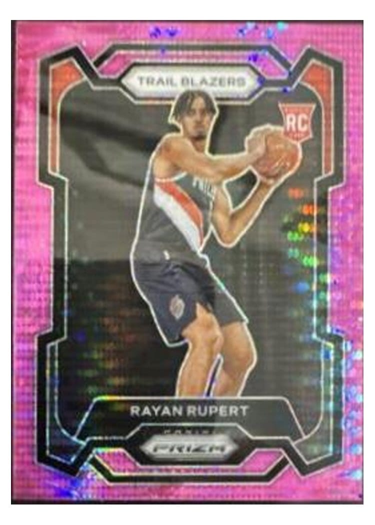 2023-24 Panini Prizm Base Set Rayan Rupert #140 card