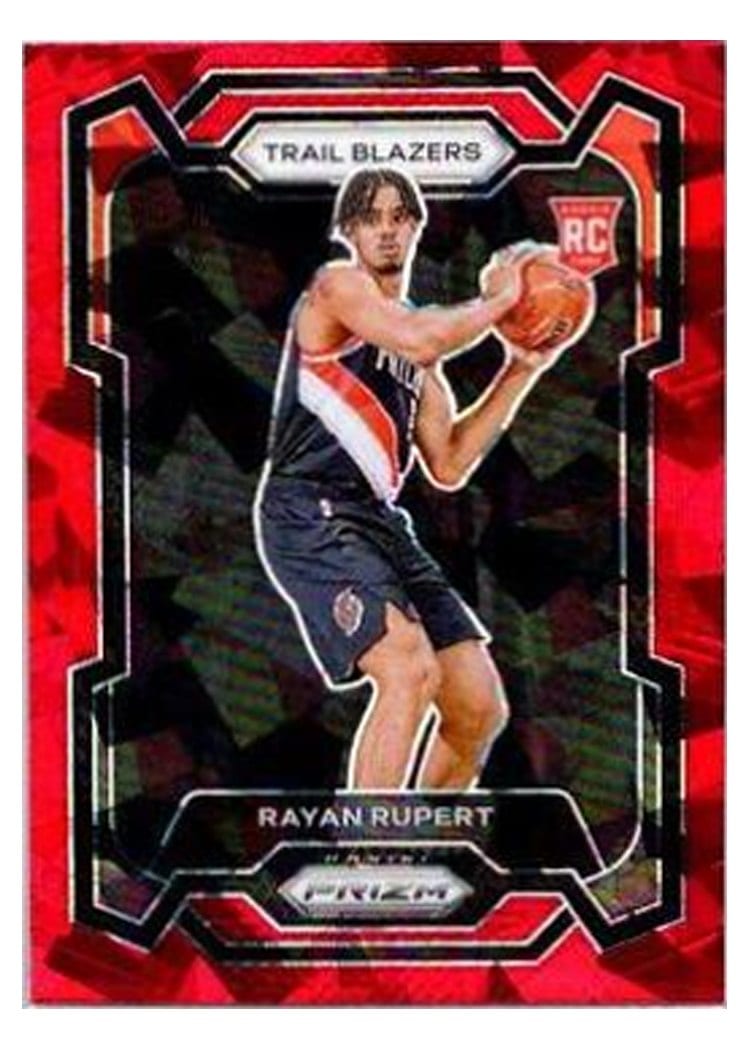 2023-24 Panini Prizm Base Set Rayan Rupert #140 card