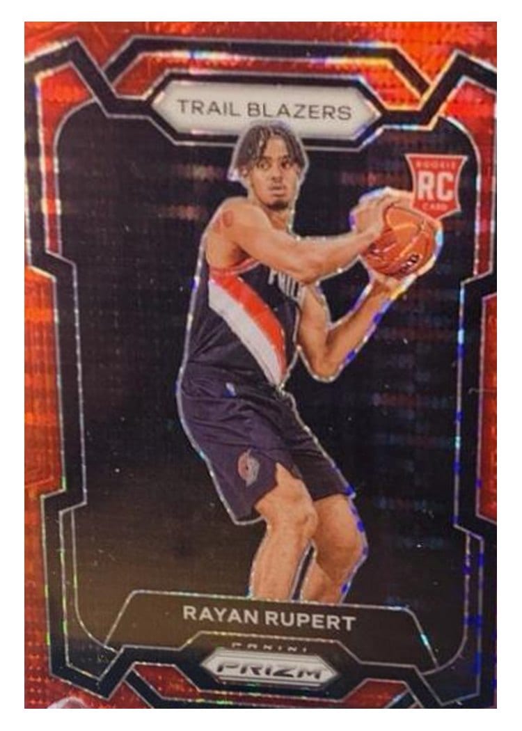 2023-24 Panini Prizm Base Set Rayan Rupert #140 card