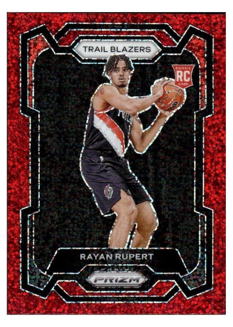2023-24 Panini Prizm Base Set Rayan Rupert #140 card