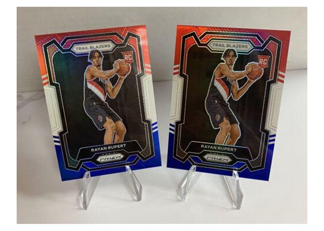 2023-24 Panini Prizm Base Set Rayan Rupert #140 card