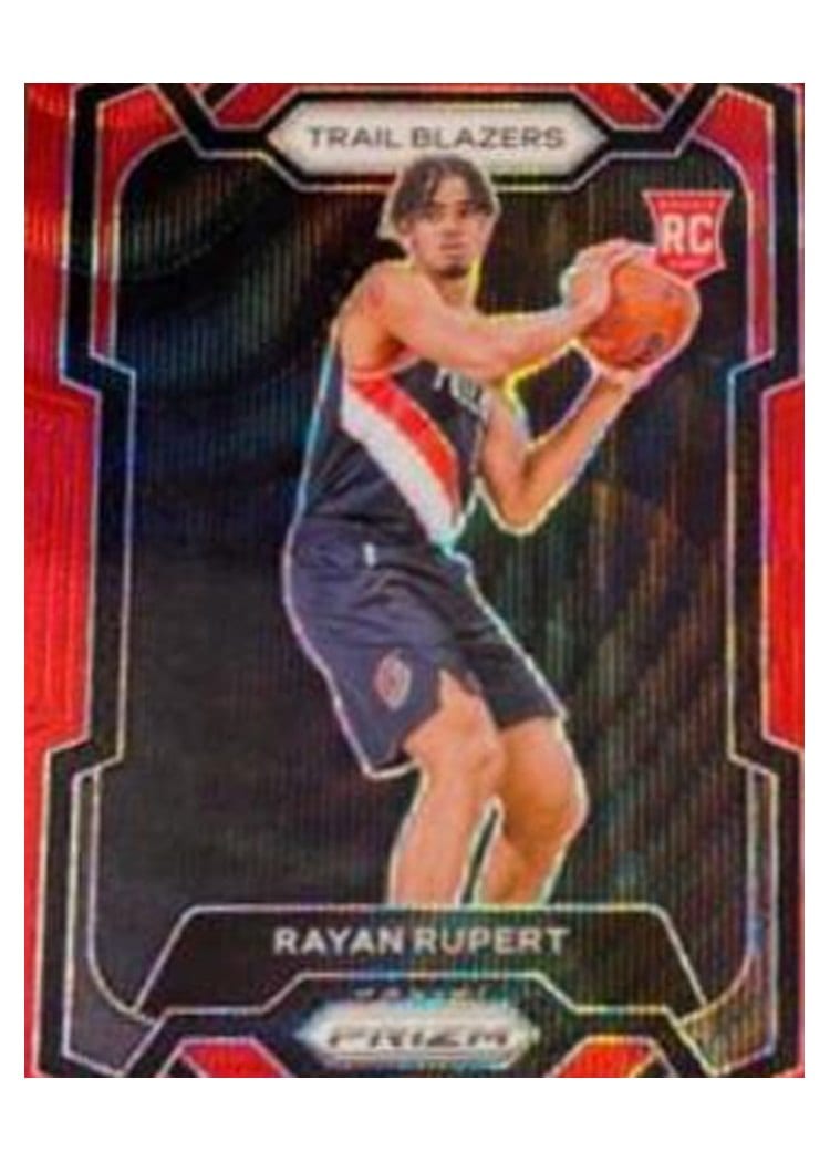 2023-24 Panini Prizm Base Set Rayan Rupert #140 card
