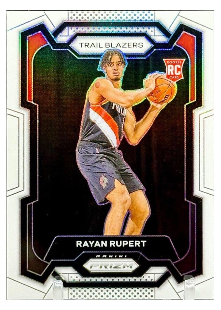 2023-24 Panini Prizm Base Set Rayan Rupert #140 card