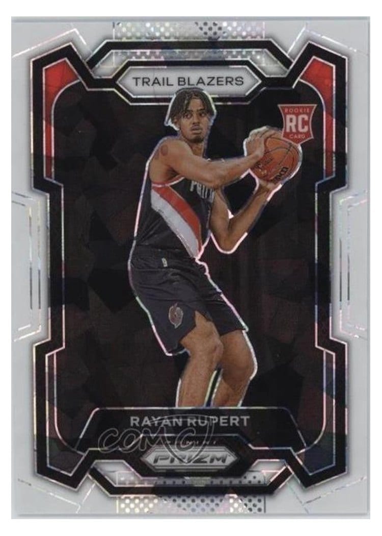 2023-24 Panini Prizm Base Set Rayan Rupert #140 card