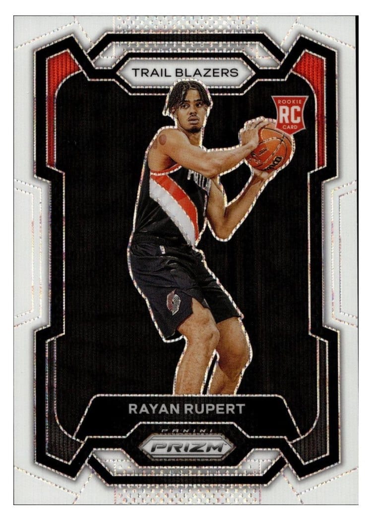 2023-24 Panini Prizm Base Set Rayan Rupert #140 card