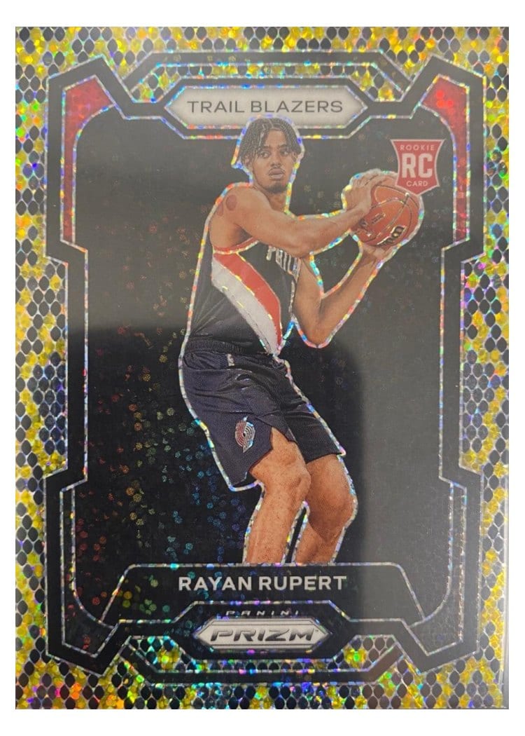 2023-24 Panini Prizm Base Set Rayan Rupert #140 card