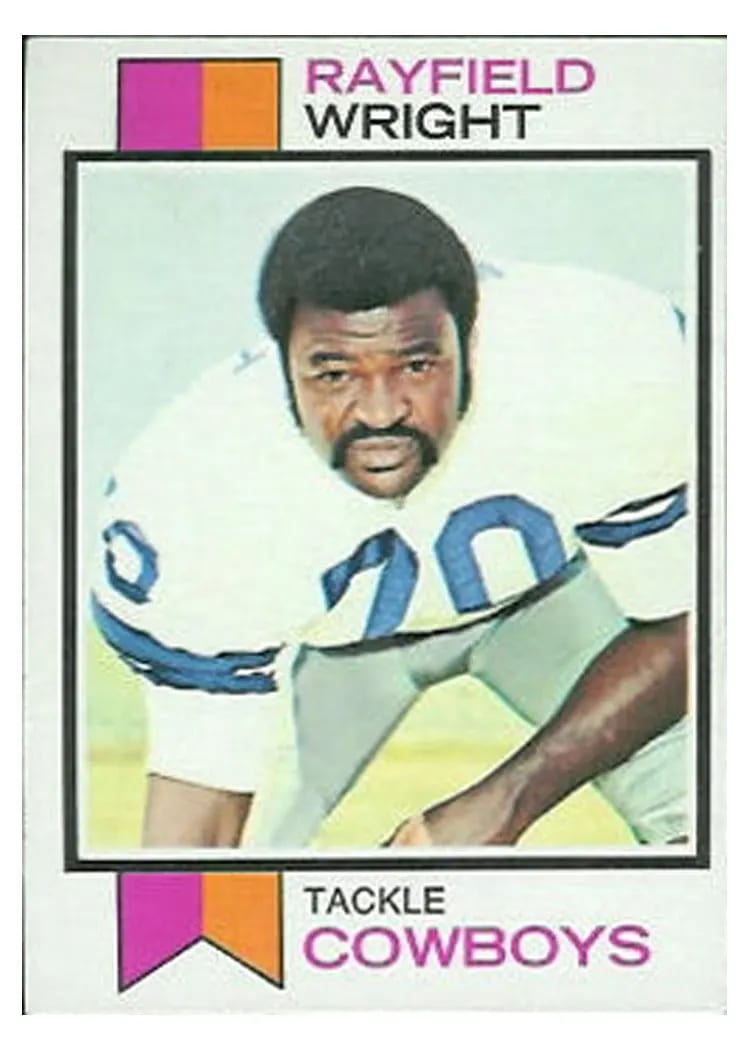 1973 Topps Rayfield Wright #110 card